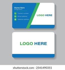 Modern Creative Minimalist And Professional Business Card Design.