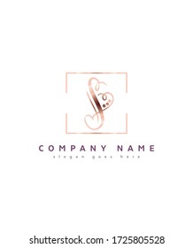 Monograma creativo moderno modelo de logotipo S, logotipo vector para identidad empresarial y de empresa 