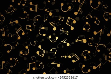 Modern creative music background design