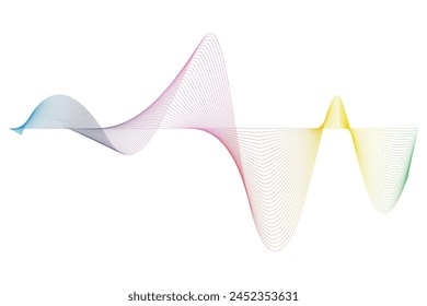 Modern creative music background design