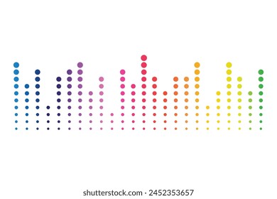 Modern creative music background design