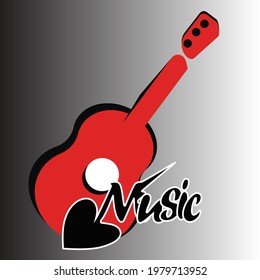 modern creative music logo vector