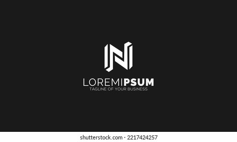 Modern creative N Logo Design and template.