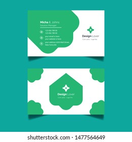 Modern Creative New Business Card Design Template.