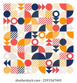 Modern creative pattern geometry structure wallpaper banner.