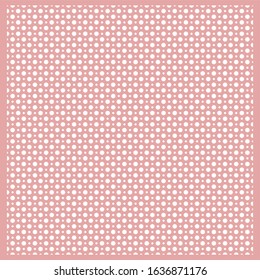 Modern creative print. Polka dot pattern vector Background
