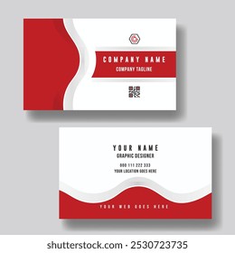 Modern creative professional business card template design corporate identity design.