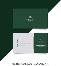 Modern creative professional business card template design. Simple Business Card Layout. creative modern name card and business card. Clean Design. corporate design template, Clean professional.