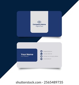 Modern creative professional business card template design. Simple Business Card Layout. creative modern name card and business card. Clean Design. corporate design template, Clean professional.