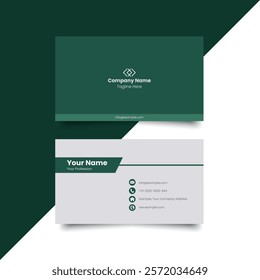 Modern creative professional business card template design. Simple Business Card Layout. creative modern name card and business card. Clean Design. corporate design template, Clean professional.