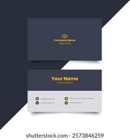 Modern creative professional business card template design. Simple Business Card Layout. creative modern name card and business card. Clean Design. corporate design template, Clean professional.