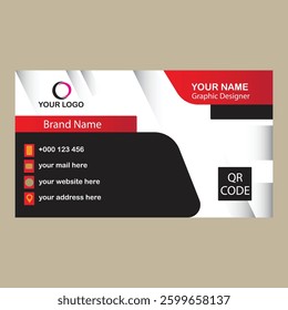 Modern creative professional business card template design