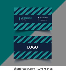 Modernes, kreatives, professionelles und hochwertiges Design, luxuriöse Visitenkarte, VectorBusiness Card Design-Vorlage
