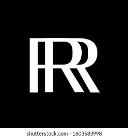 Modern creative R letter logo emblem