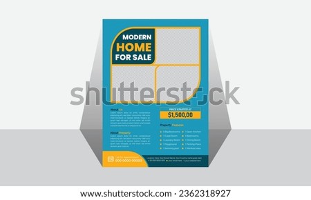 Modern creative real estate corporate business flyer, real estate flyer template, corporate business flyer template, advertisement, presentation, real estate, flyer template