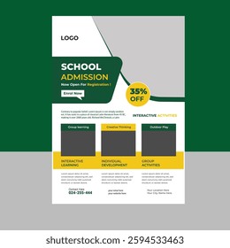 Modern Creative School Business Flyer