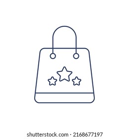 Modern kreative Einkaufstasche - Star-Symbol