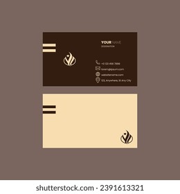 plantilla moderna creativa, simple y limpia de tarjeta de visita o diseño de tarjeta de visita