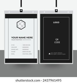  modern and creative Simple Id Card Design Vector Template