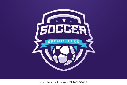 Modern and Creative Soccer or Football Club Logo for Sports Team