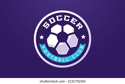Modern and Creative Soccer or Football Club Logo for Sports Team