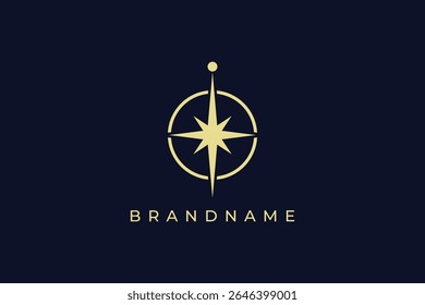 Modern and creative star logo design vector template. 