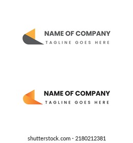 Modernes, kreatives und stilvolles, einfaches Markenlogo-Logo-Paket für Marke und Firmenidentität
