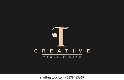 Modern creative T Logo Design and template. T TT icon initials based Monogram and Letters in vector.