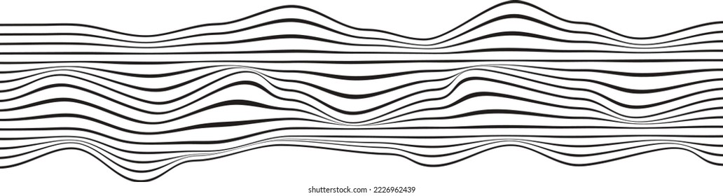 Textura creativa moderna con líneas grises. Ilustración de estilo de fondo de escritorio 