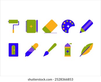 Modern Creative Tools Icon Pack