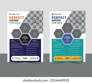 modern creative two traveling flyer design ,geometric shapes yellow, black, dark blue, color.abstract illustration vector editable template.
