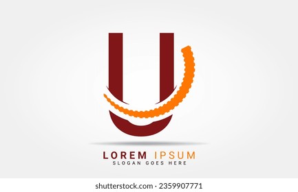 Modern creative U logo design and template. U icon initial-based monogram and Letter logo in vector