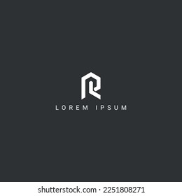 Modern creative unique letter PL LP logo initial based Monogram icon vector.