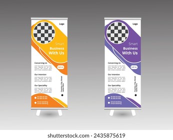 Modern, Creative, Useful Roll Up Banner