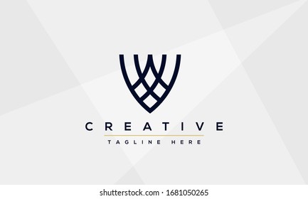 Modern creative V Logo Design and template. V VV icon initials based Monogram and Letters in vector.