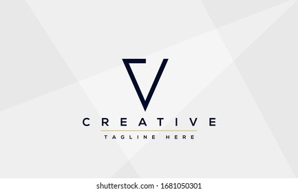 Modern creative V Logo Design and template. V VV icon initials based Monogram and Letters in vector.