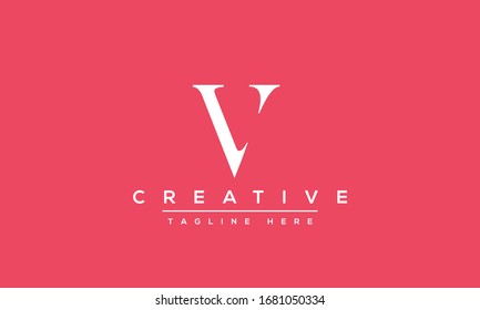 Modern creative V Logo Design and template. V VV icon initials based Monogram and Letters in vector.