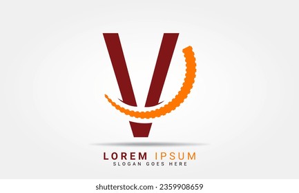 Modern creative V logo design and template. V icon initial-based monogram and Letter logo in vector