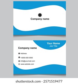 modern creative visiting card design template