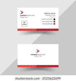 Modern Creative And Visiting Card. A highly versatile business card template that is designed for both corporate business and personal usage. Double-sided creative business card template.