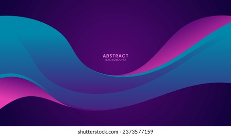 Modern creative wave background wallpaper vector