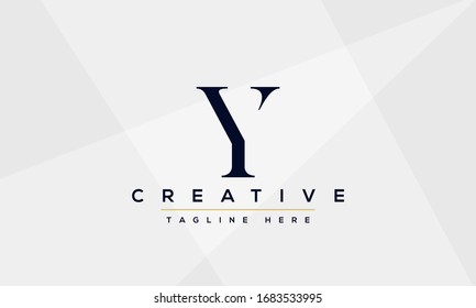 Modern creative Y Logo Design and template. Y YY icon initials based Monogram and Letters in vector.