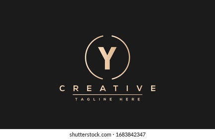 Modern creative Y Logo Design and template. Y YY icon initials based Monogram and Letters in vector.