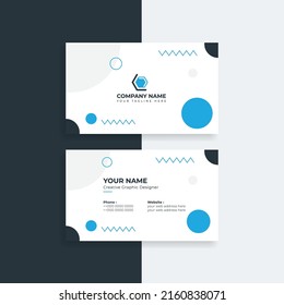 Modern Creative yellow Business card style layout clean visiting card, abstract elegant clean colorful minimal professional corporate company business cards template design