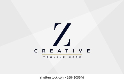 Modern creative Z Logo Design and template. Z ZZ icon initials based Monogram and Letters in vector.