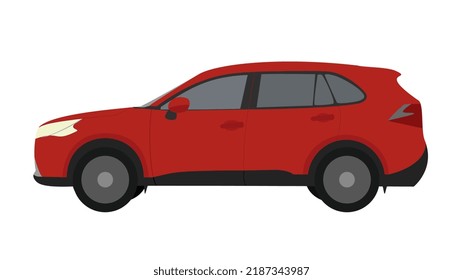 Modern cross-country vehicle, comfortable transport for the city.