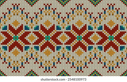 Modern cross-stitch patterns blending intricate detail with bold aesthetics. Ideal for versatile use in clothing, bags, and home decor, offering a stylish handcrafted touch