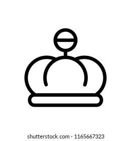 Modern crown icon