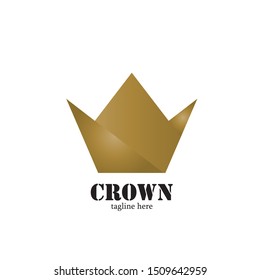 Modern Crown Logo Template. Crown icon Luxury Design Vector
