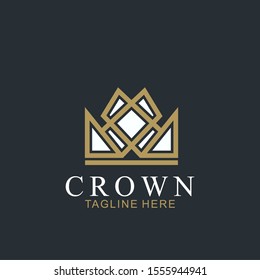 Crown Logo Design Template Stock Vector (Royalty Free) 1326866018